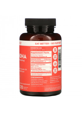 Further Food, Premium Ashwagandha, Maximum Strength, 1,325 mg, 120 Vegetarian Capsules