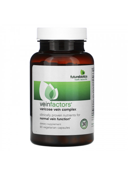 FutureBiotics, VeinFactors, Varicose Vein Complex, 90 Vegetarian Capsules