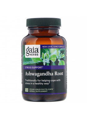 Gaia Herbs, Ashwagandha Root, 120 Vegan Liquid Phyto-Caps