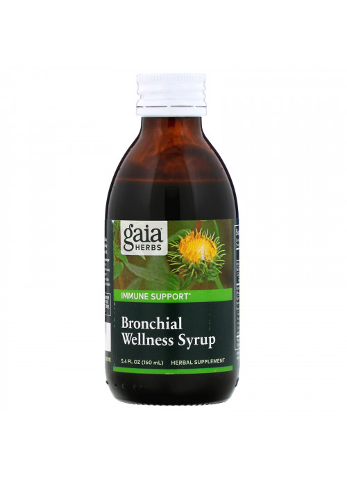 Gaia Herbs, Bronchial Wellness Syrup, 5.4 fl oz (160 ml)