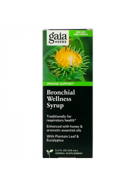 Gaia Herbs, Bronchial Wellness Syrup, 5.4 fl oz (160 ml)