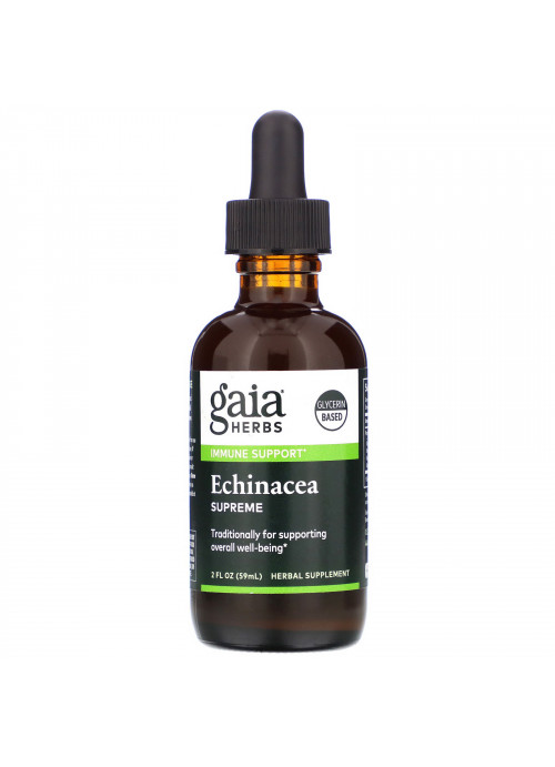 Gaia Herbs, Echinacea Supreme, 2 fl oz (59 ml)