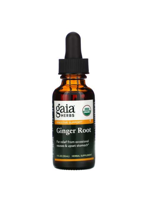 Gaia Herbs, Ginger Root, 1 fl oz (30 ml)