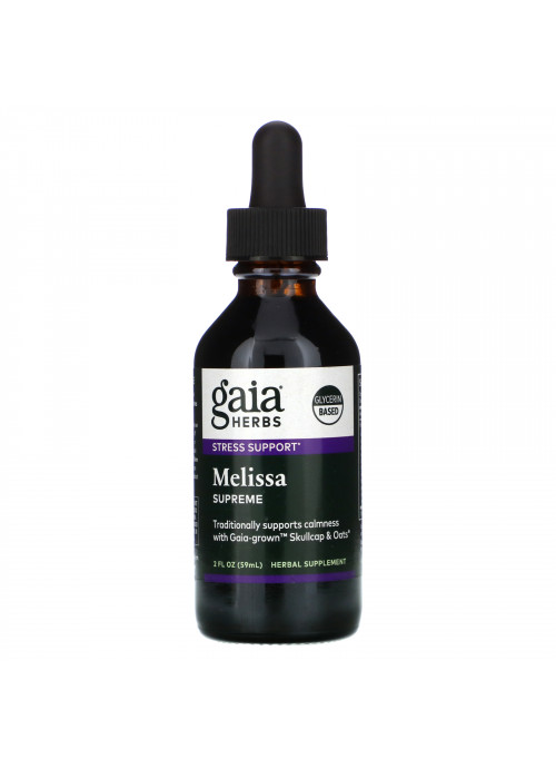 Gaia Herbs, Melissa Supreme, 2 fl oz (59 ml)