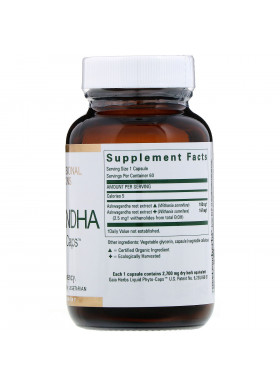 Gaia Herbs Professional Solutions, Ashwagandha, 60 Liquid-Filled Capsules