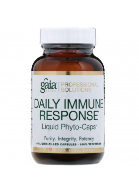 Gaia Herbs Professional Solutions, Daily Immune Response, 60 Liquid-Filled Capsules