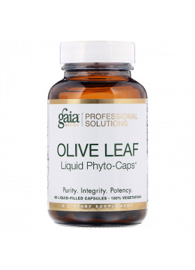 Gaia Herbs Professional Solutions, Olive Leaf, 60 Liquid-Filled Capsules