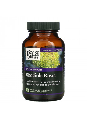 Gaia Herbs, Rhodiola Rosea, 120 Vegan Liquid Phyto-Caps