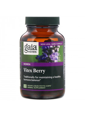 Gaia Herbs, Vitex Berry for Women, 120 Vegan Liquid Phyto-Caps