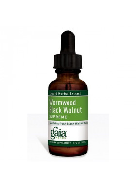 Gaia Herbs, Wormwood Black Walnut Supreme, 1 fl oz (30 ml)