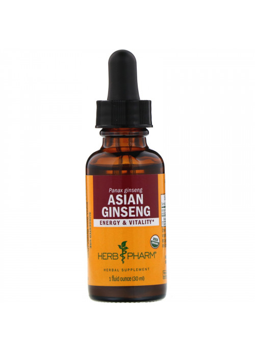 Herb Pharm, Asian Ginseng, Energy & Vitality , 1 fl oz (30 ml)