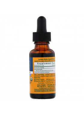 Herb Pharm, Lemon Balm, 1 fl oz (29.6 ml)