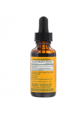 Herb Pharm, Organic Chamomile, 1 fl oz (30 ml)