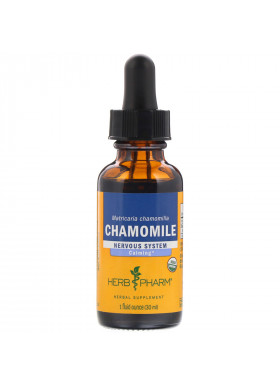 Herb Pharm, Organic Chamomile, 1 fl oz (30 ml)