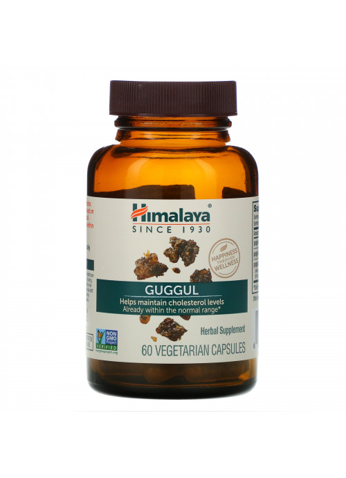 Himalaya, Guggul, 60 Vegetarian Capsules