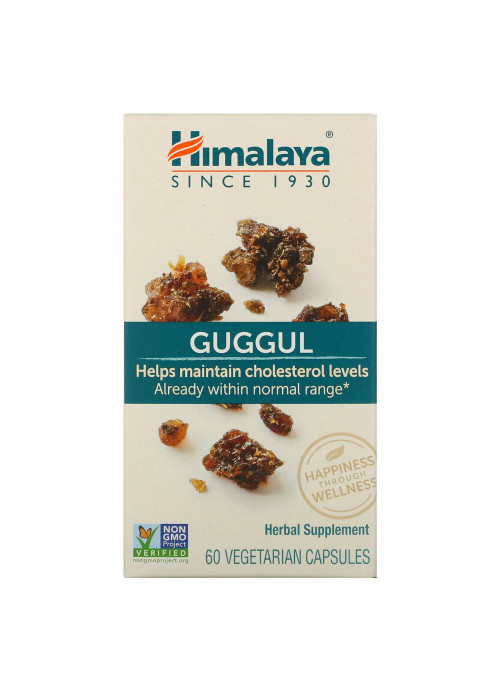 Himalaya, Guggul, 60 Vegetarian Capsules