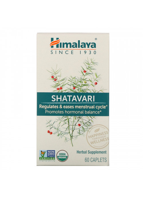 Himalaya, Shatavari, 60 Caplets