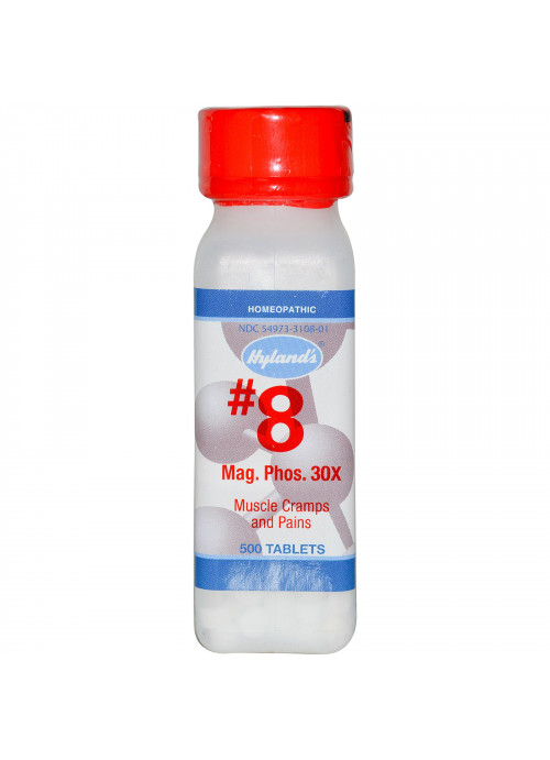 Hyland's, #8 Mag. Phos 30X, 500 Tablets