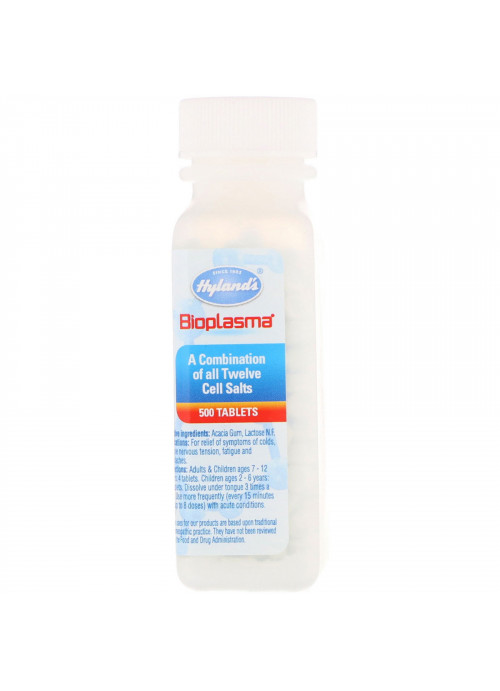 Hyland's, Bioplasma, 500 Tablets