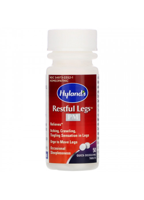 Hyland's, Restful Legs PM, 50 Quick-Dissolving Tablets