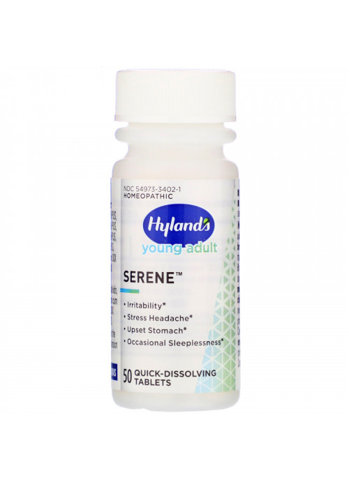 Hyland's, Young Adult, Serene, 194 mg, 50 Quick-Dissolving Tablets