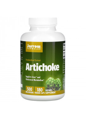 Jarrow Formulas, Artichoke, 500 mg, 180 Veggie Caps