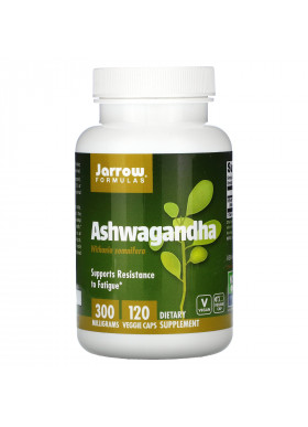 Jarrow Formulas, Ashwagandha, 300 mg, 120 Veggie Caps