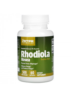 Jarrow Formulas, Rhodiola Rosea, 500 mg, 60 Capsules