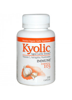 Kyolic, Aged Garlic Extract, Immune, Formula 103, 100 Capsules