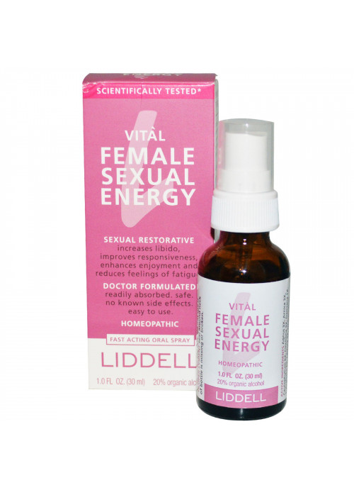 Liddell, Vital, Female Sexual Energy, Fast Acting Oral Spray, 1.0 fl oz (30 ml)