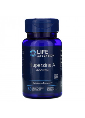 Life Extension, Huperzine A, 200 mcg, 60 Vegetarian Capsules