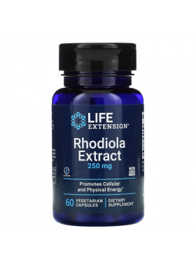 Life Extension, Rhodiola Extract, 250 mg, 60 Vegetarian Capsules