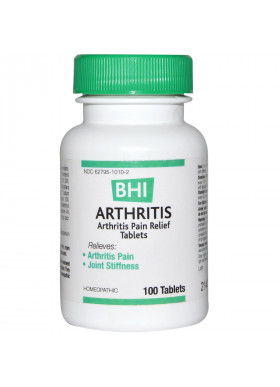 MediNatura, BHI, Arthritis, 100 Tablets