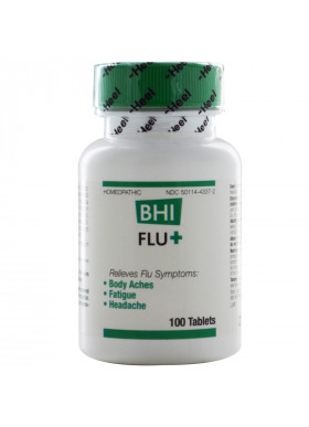 MediNatura, BHI Flu +, 100 Tablets