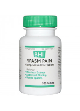 MediNatura, BHI, Spasm Pain, 100 Tablets