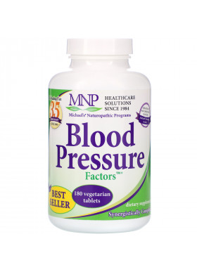 Michael's Naturopathic, Blood Pressure Factors, 180 Vegetarian Tablets