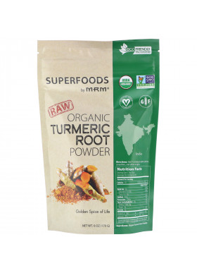 MRM, Raw Organic Turmeric Root Powder, 6 oz (170 g)