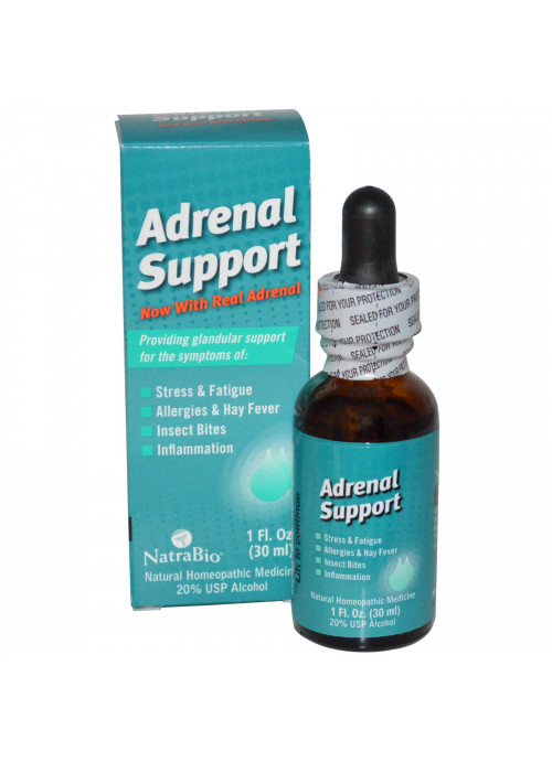 NatraBio, Adrenal Support, 1 fl oz (30 ml)