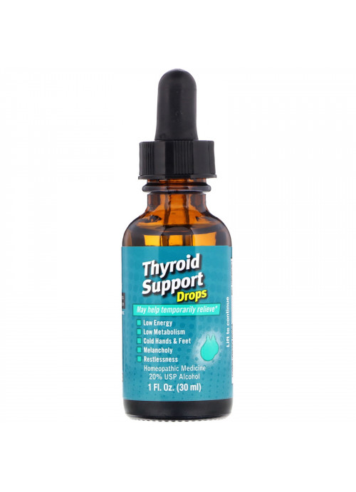 NatraBio, Thyroid Support Drops , 1 fl oz (30 ml)