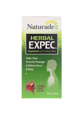 Naturade, Herbal EXPEC, Natural Cherry Flavor, 8.8 fl oz (260 ml)