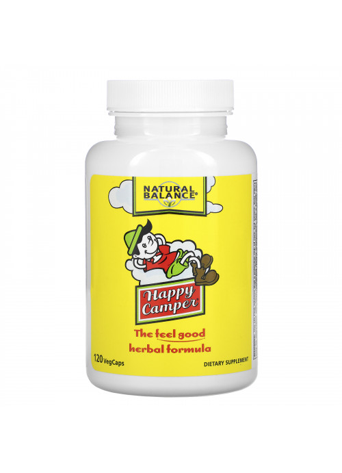 Natural Balance, Happy Camper, 120 Vegetarian Capsules