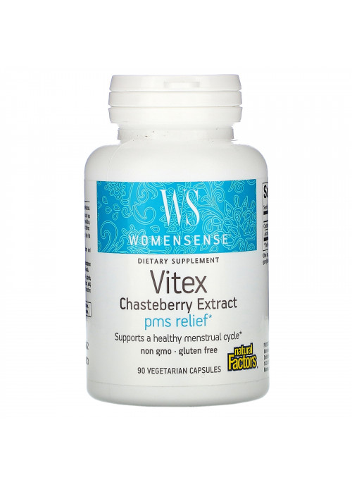 Natural Factors, Womensense, Vitex Chasteberry Extract, 90 Vegetarian Capsules