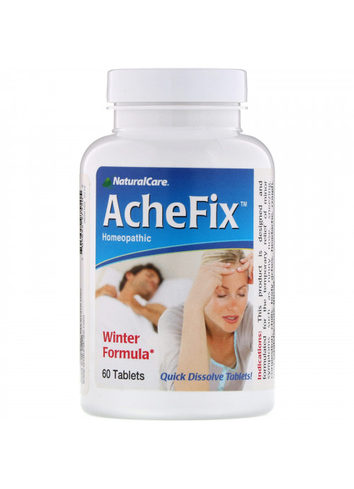 NaturalCare, AcheFix, 60 Tablets