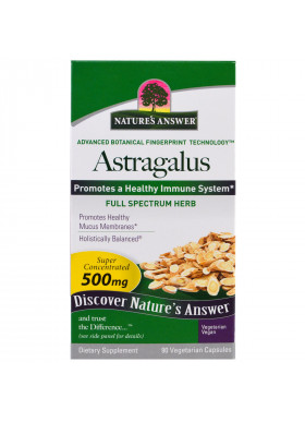 Nature's Answer, Astragalus, 500 mg, 90 Vegetarian Capsules