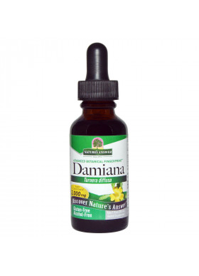 Nature's Answer, Damiana, Alcohol-Free, 2,000 mg, 1 fl oz (30 ml)