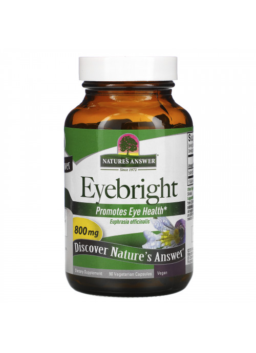 Nature's Answer, Eyebright, 800 mg, 90 Vegetarian Capsules