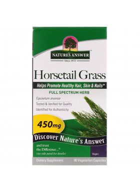 Nature's Answer, Horsetail Grass, 450 mg, 90 Vegetarian Capsules