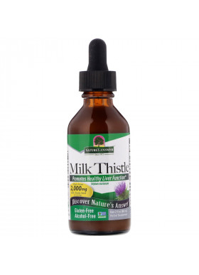 Nature's Answer, Milk Thistle, Alcohol Free, 2,000 mg, 2 fl oz (60 ml)