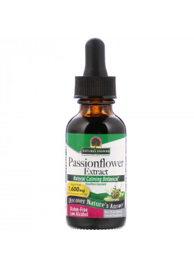 Nature's Answer, Passionflower Extract, Low Alcohol, 1,600 mg, 1 fl oz (30 ml)