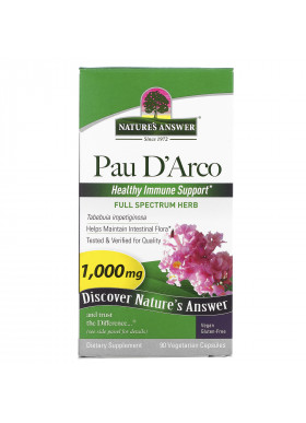 Nature's Answer, Pau D'Arco, 1,000 mg, 90 Vegetarian Capsules